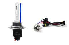 H7-xenonlamp met metalen voet en lichtkleur van 8000K