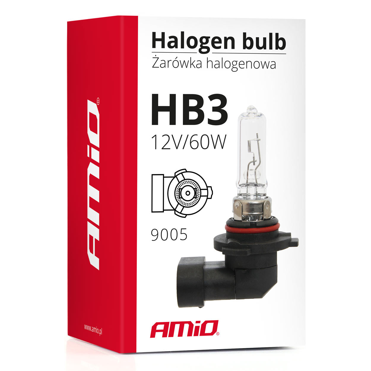 Halogeenlamp HB3 9005 voor autoverlichting