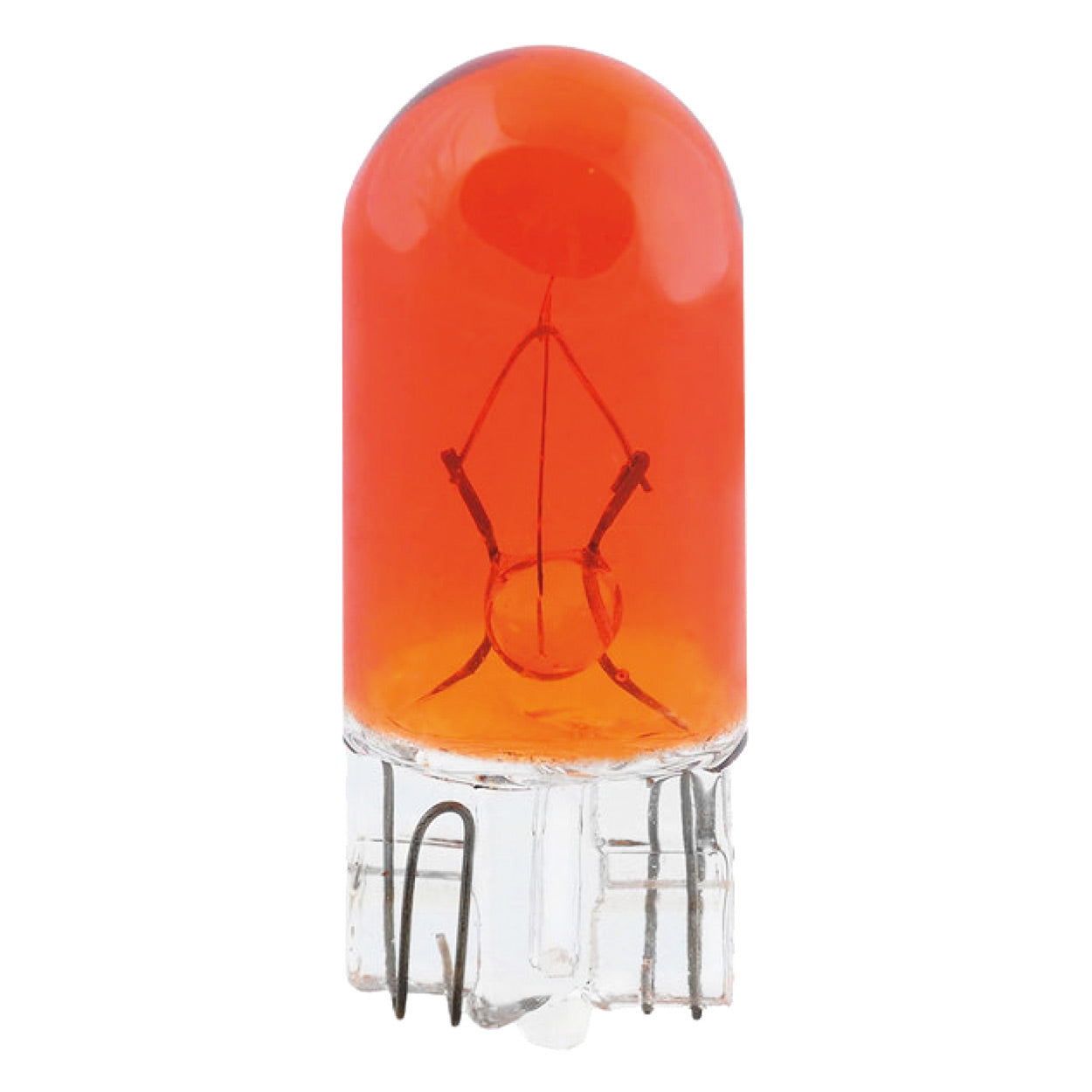 Set van 10 amberkleurige WY5W T10 halogeenlampen