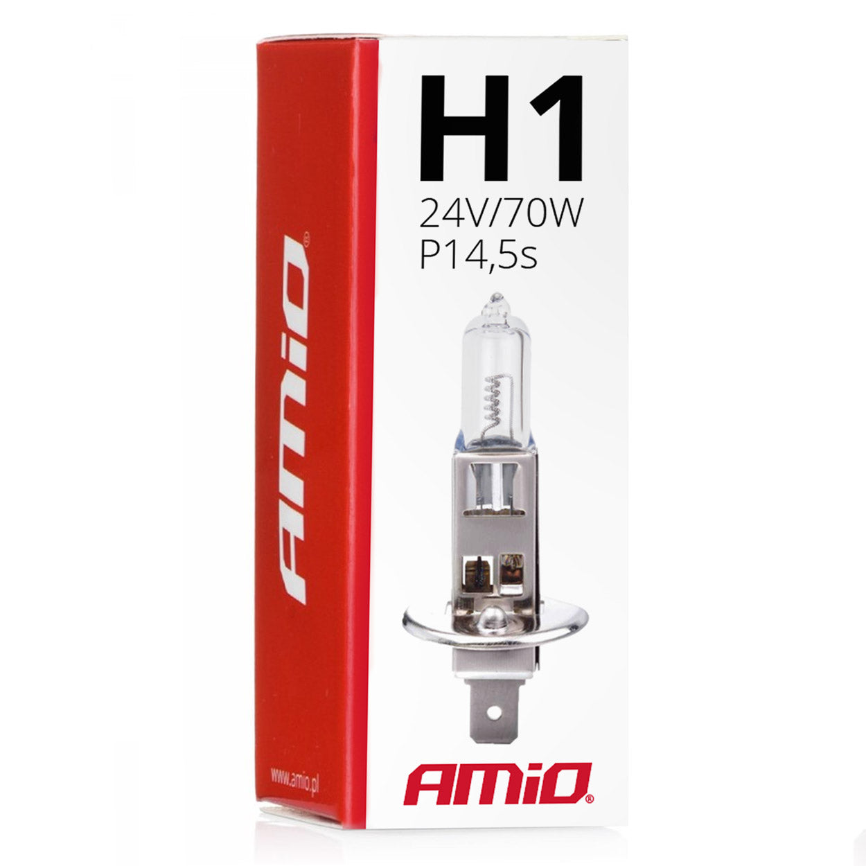 H1-halogeenlamp voor grootlicht of dimlicht