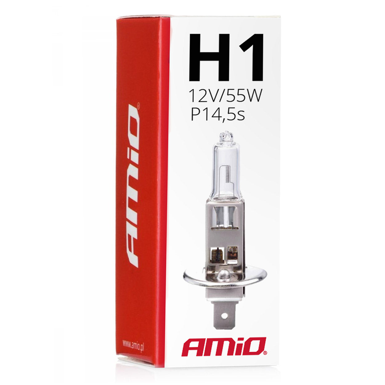 Heldere halogeenlamp met H1-fitting