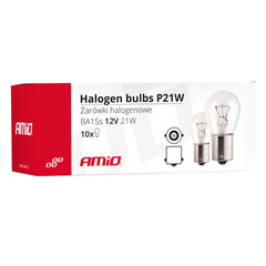 Verpakking met 10 P21W halogeenlampen