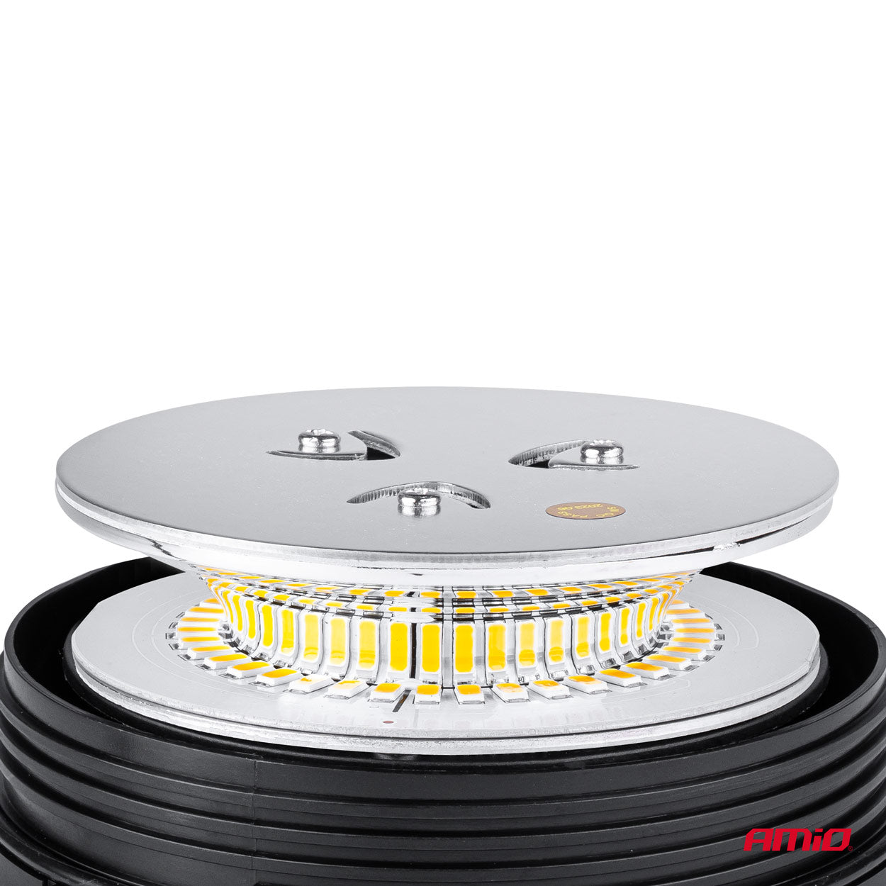 LED-waarschuwingslamp WAR11M gemonteerd op voertuig