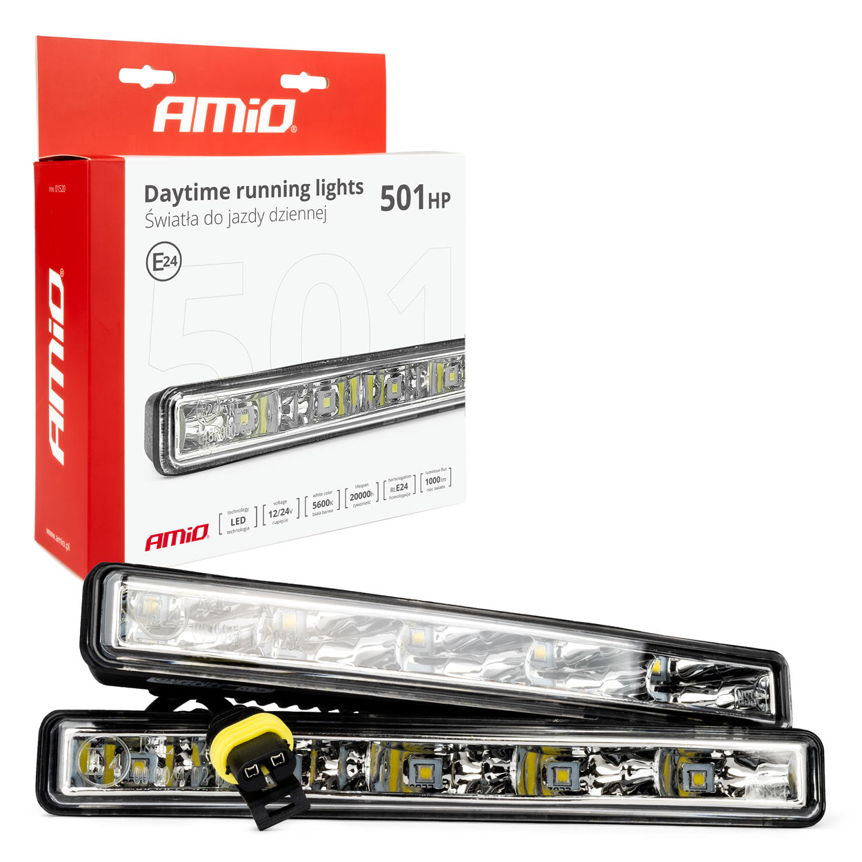 DRL 501HP dagrijverlichting met 5 SMD-leds