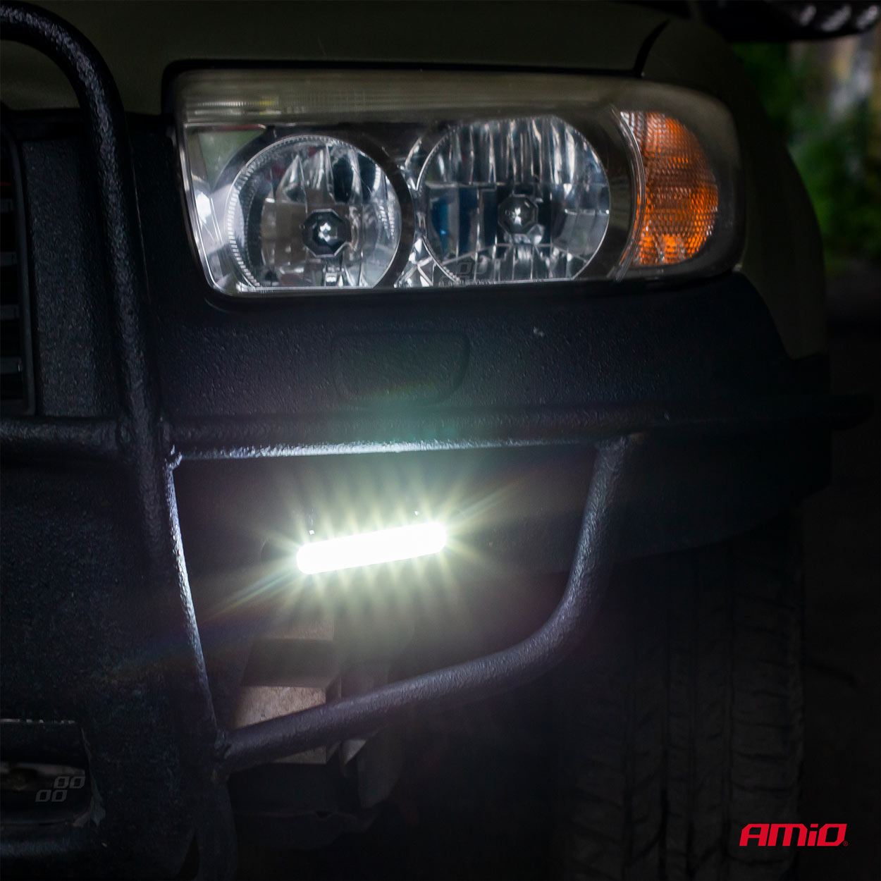 DRL 540 PRO dagrijverlichting set van opzij