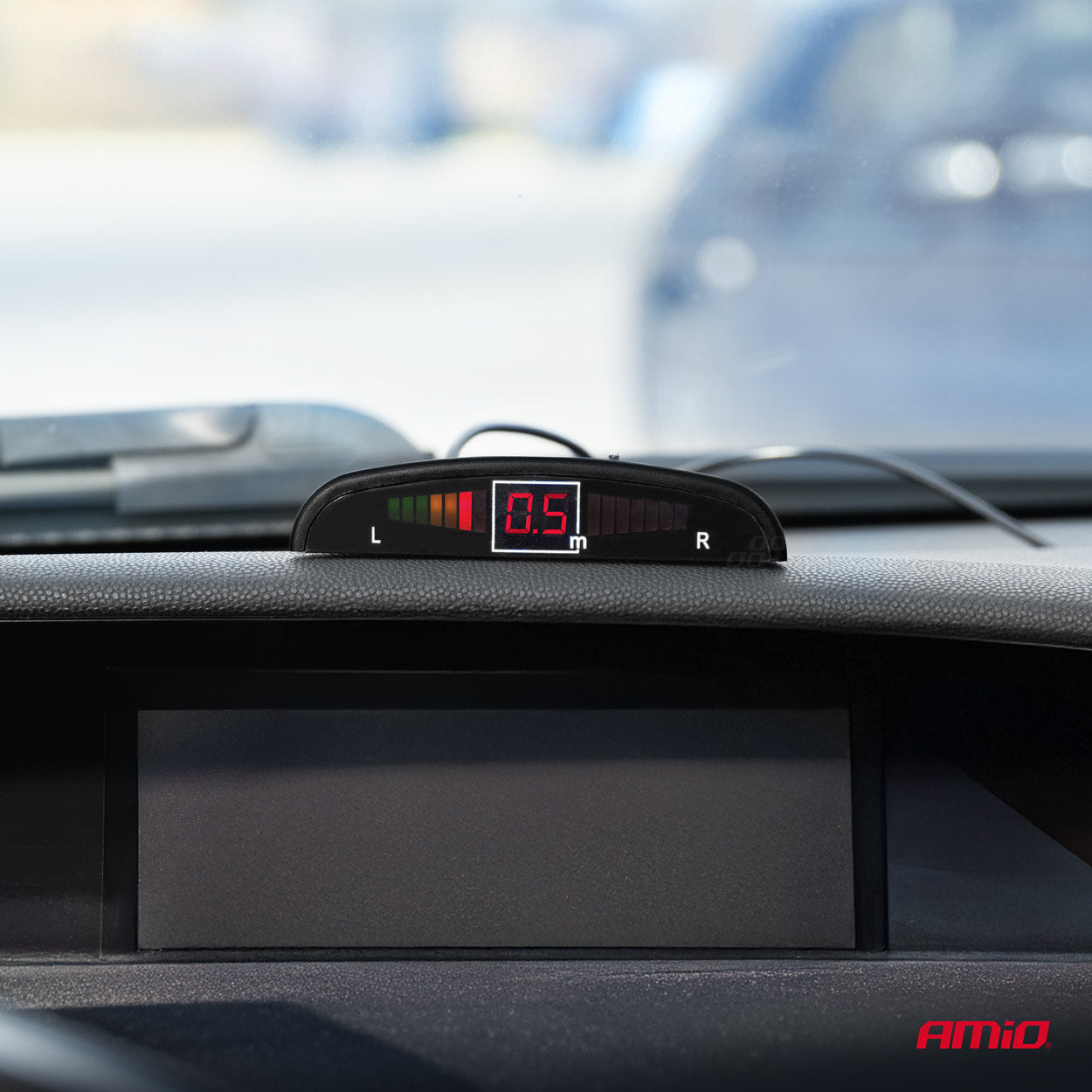 LED-indicator voor het parkeerhulpsysteem
