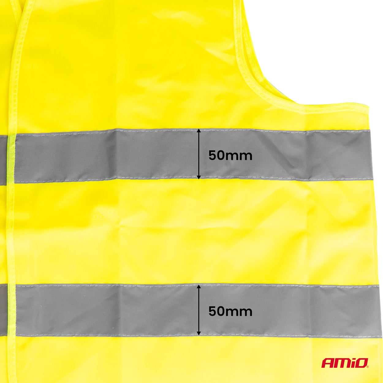 Refleksvest i gul farve og størrelse XXL