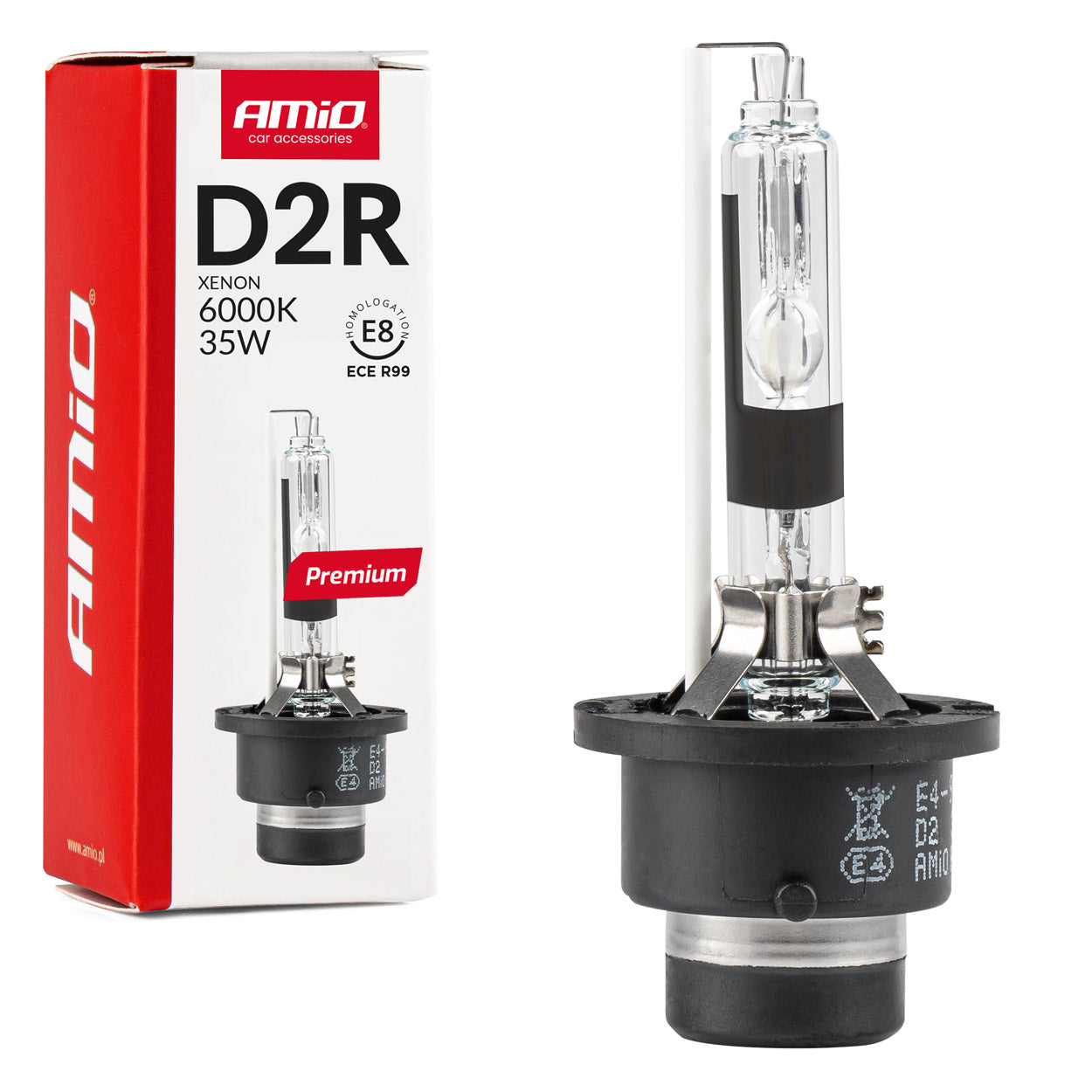 D2R xenonlamp met 6000K lichtkleur en 35 W vermogen