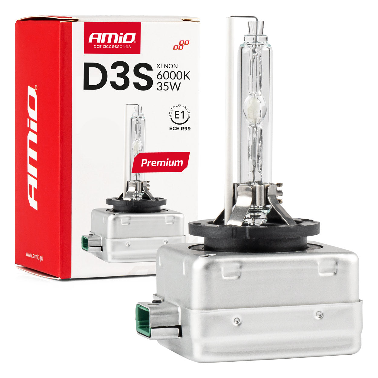 D3S xenonlamp met 6000K lichtkleur