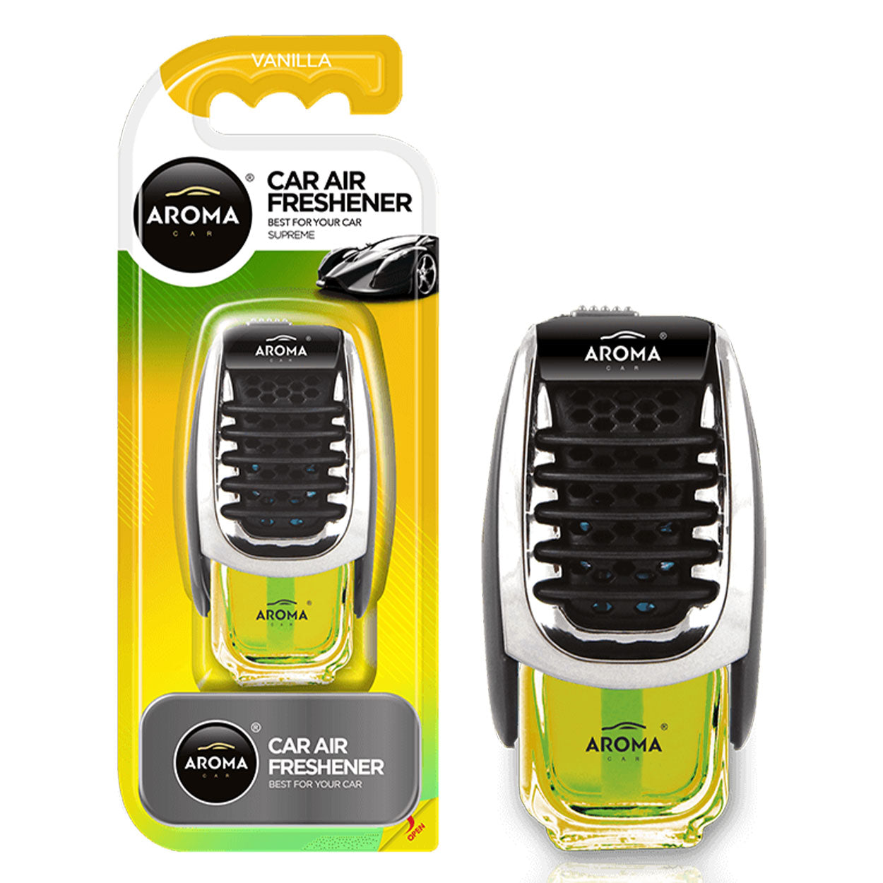 Aroma Car Supreme Vanille autogeur voor ventilatierooster