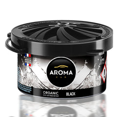 Aroma Organic Black autogeur in aluminium blikje
