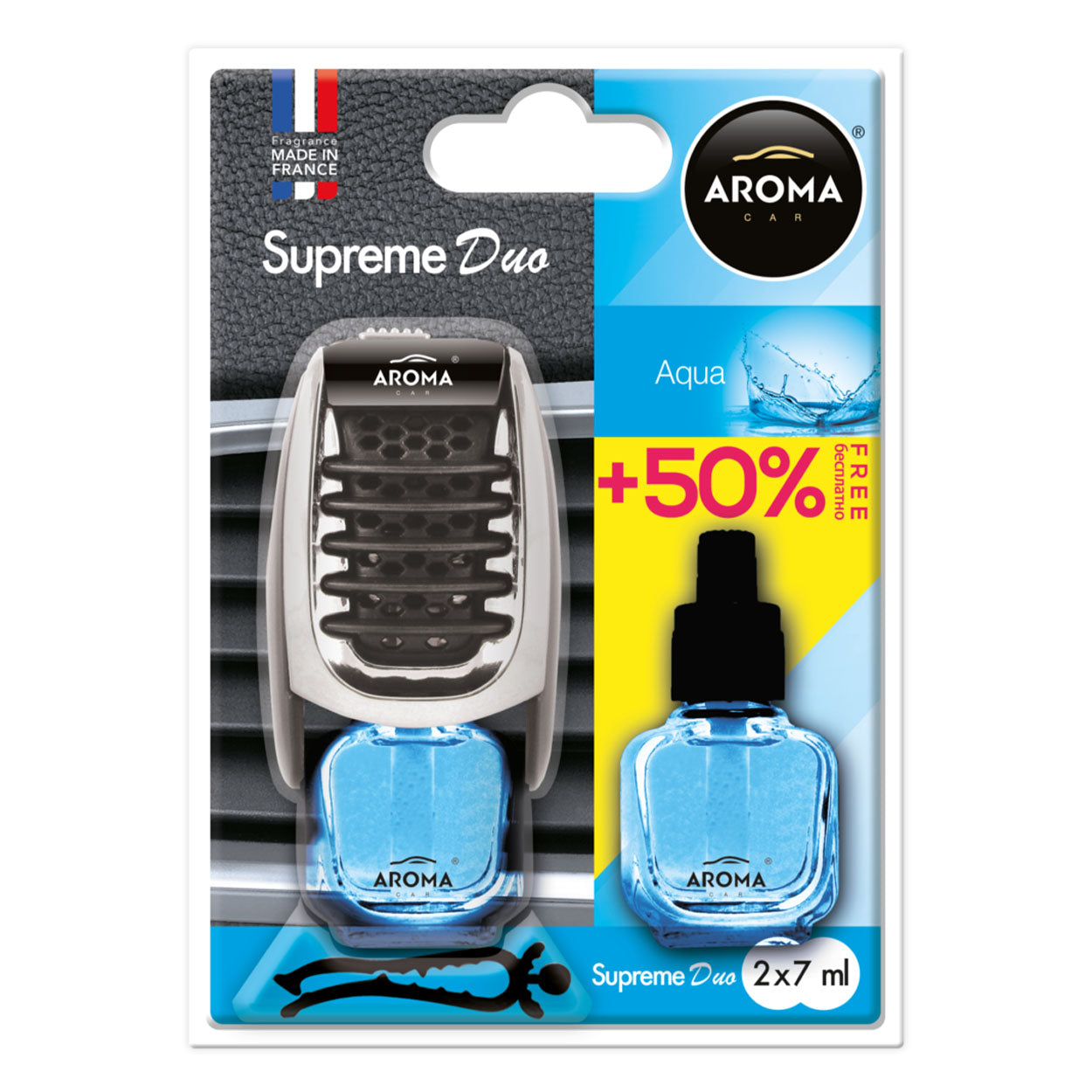 Aroma Supreme Duo Aqua bilduft til ventilationsdyse