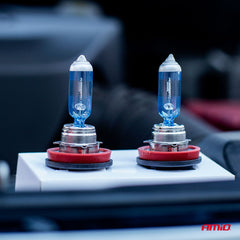 H11 halogeenlampen LumiTec Limited en productverpakking