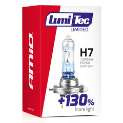 H7 halogeenlamp LumiTec Limited met 4300K licht