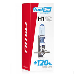 LumiTec Super White halogeenlamp met E1-typegoedkeuring