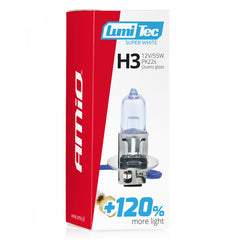 LumiTec Super White H3-halogeenlamp met PK22s-fitting