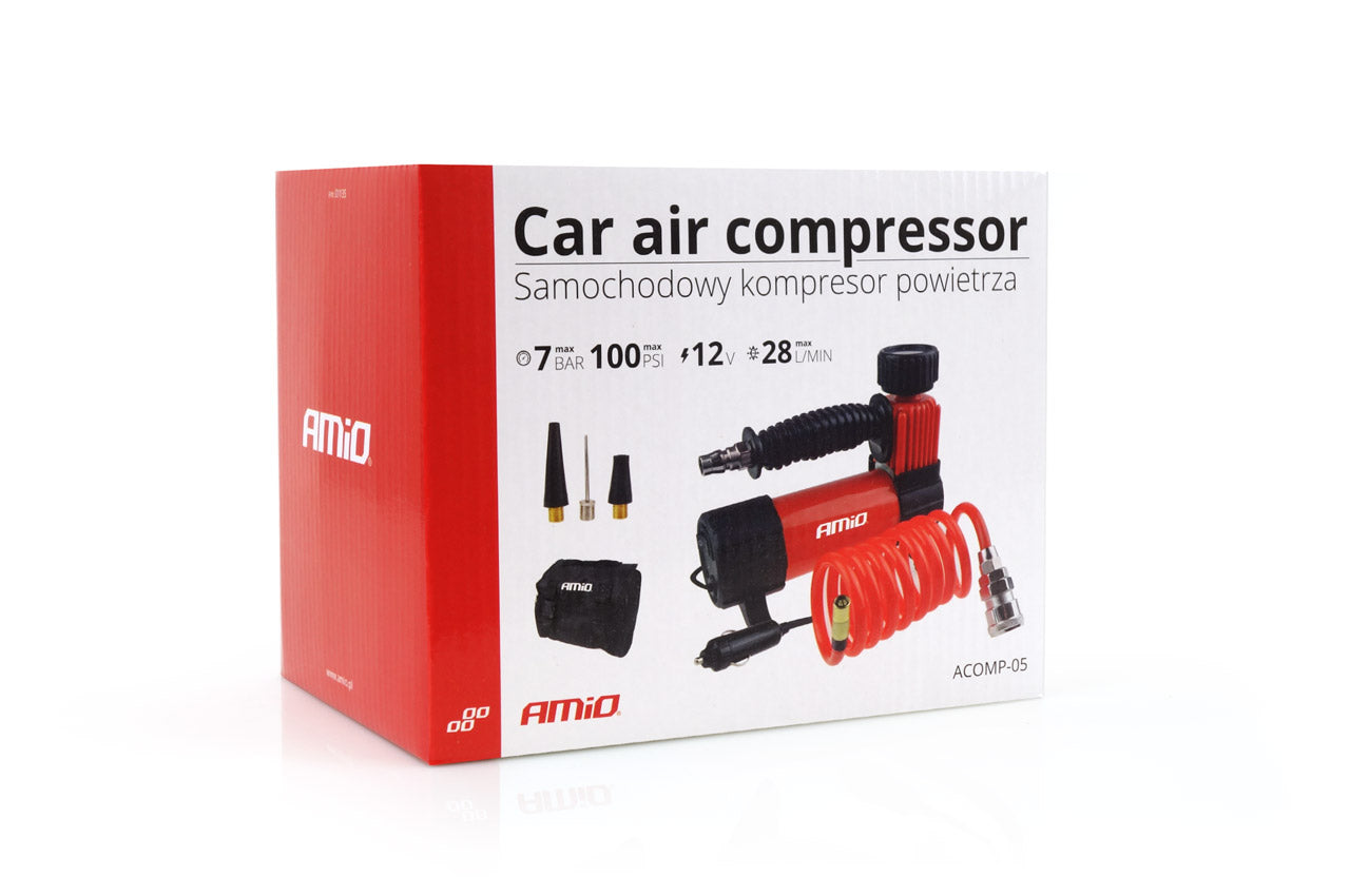 12V auto compressor in draagtas