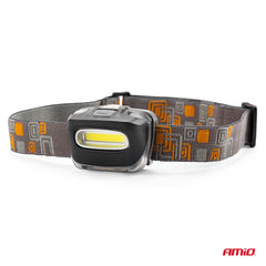 LED COB-hoofdlamp, zijaanzicht
