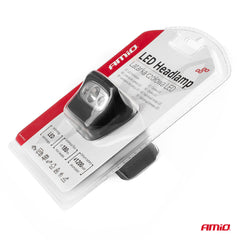 LED-hoofdlamp met USB-kabel van 45 cm