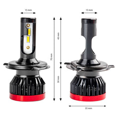 LED-forlygtepærer H4/H19 i BF-serien