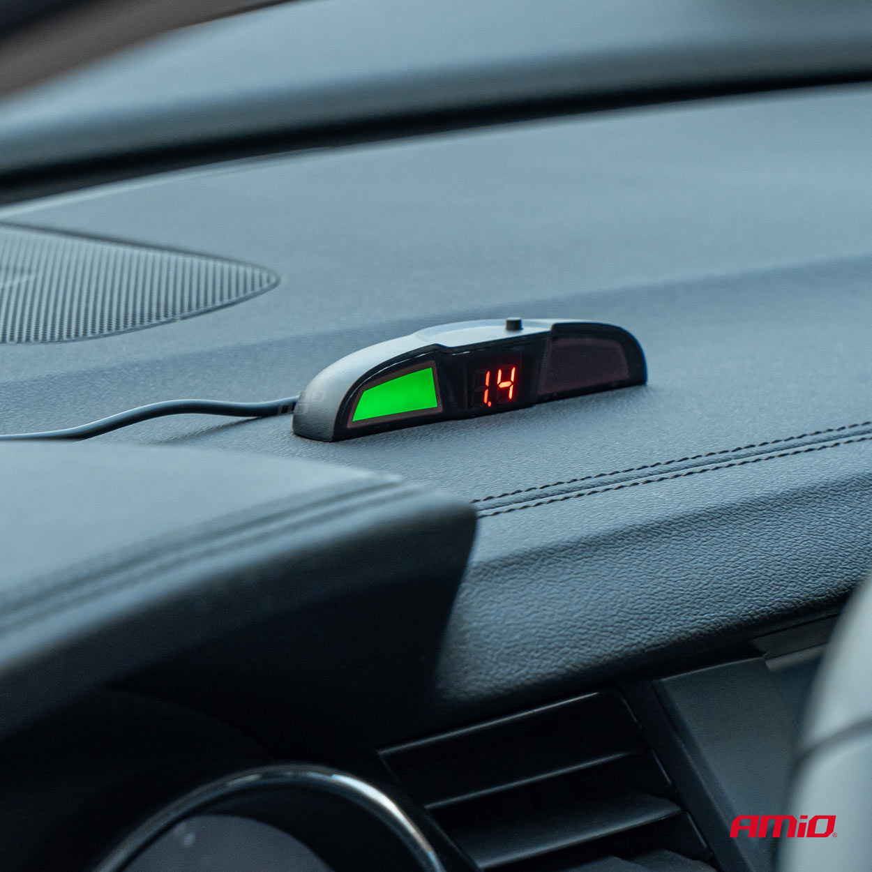 LED COB-display voor parkeersensor met vier sensoren