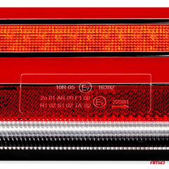 Rechter LED-achterlicht met gecombineerde lichtfuncties in achteraanzicht