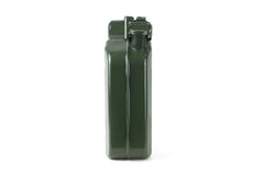 Metalen brandstofjerrycan van 10 liter met veiligheidssluiting