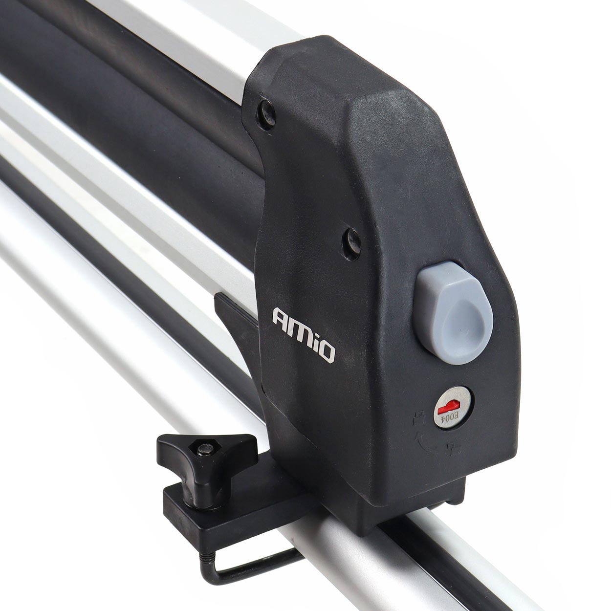 Skiholder i aluminium med lås