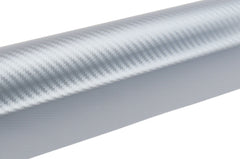 Zilverkleurige zelfklevende 3D-carbonfolie