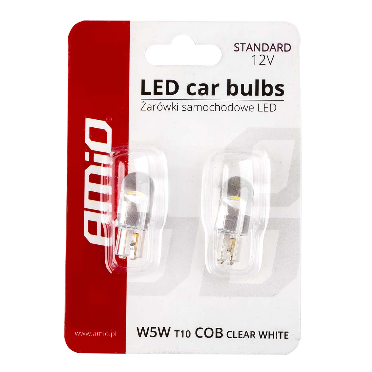 Witte T10 W5W LED-lamp