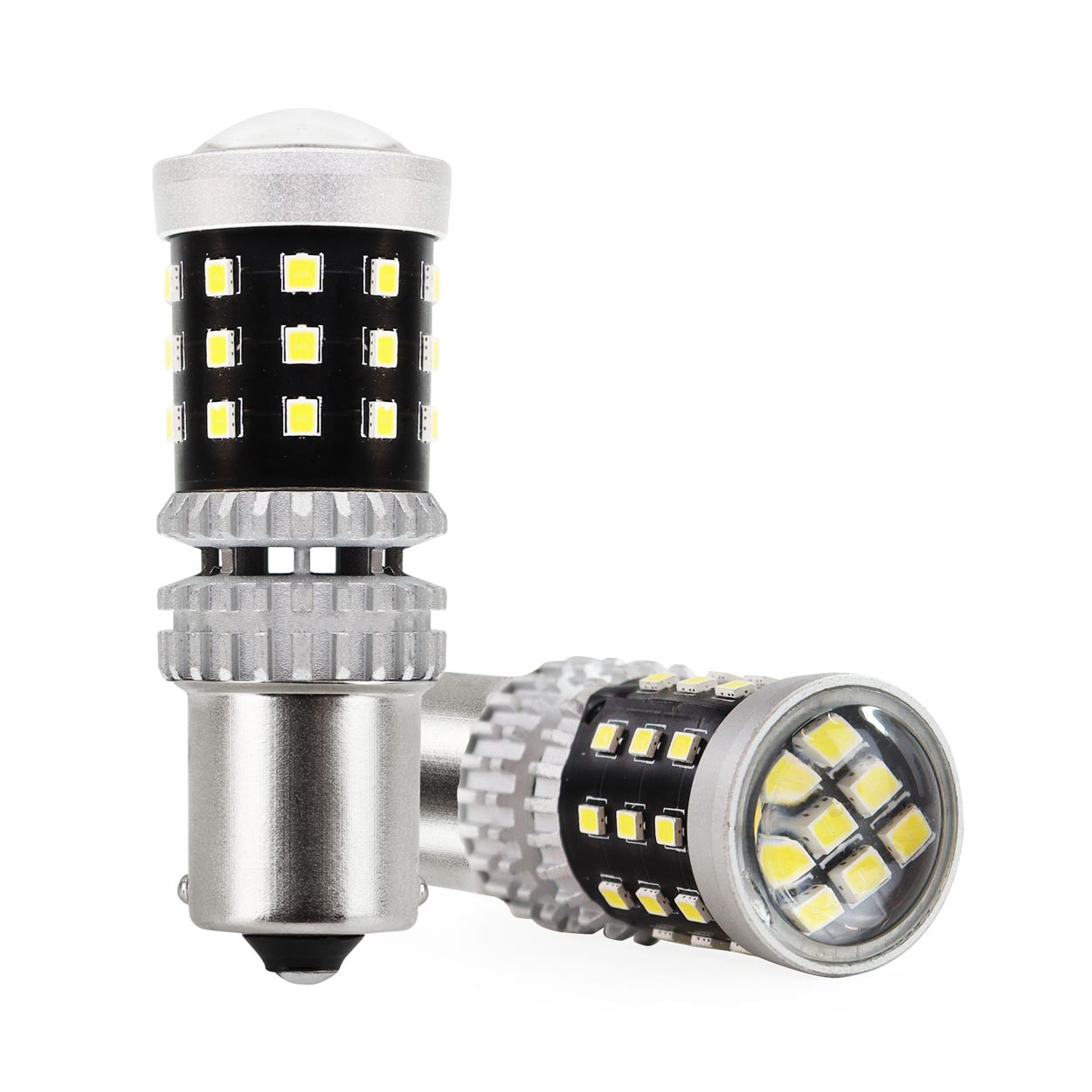 Witte LED-lamp met 39 SMD-leds voor 12/24V