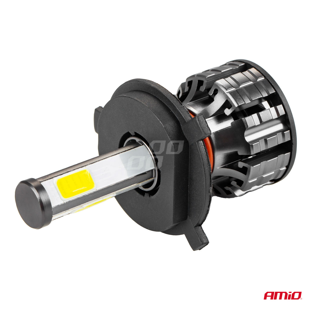 H4 COB LED-forlygter med blæser