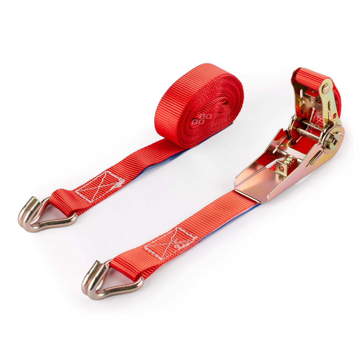 Spanband met haken, 500 kg, 25 mm en 4 m