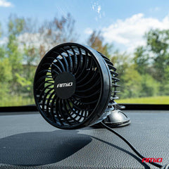 Autoventilator met zuignap en verstelbare hoek