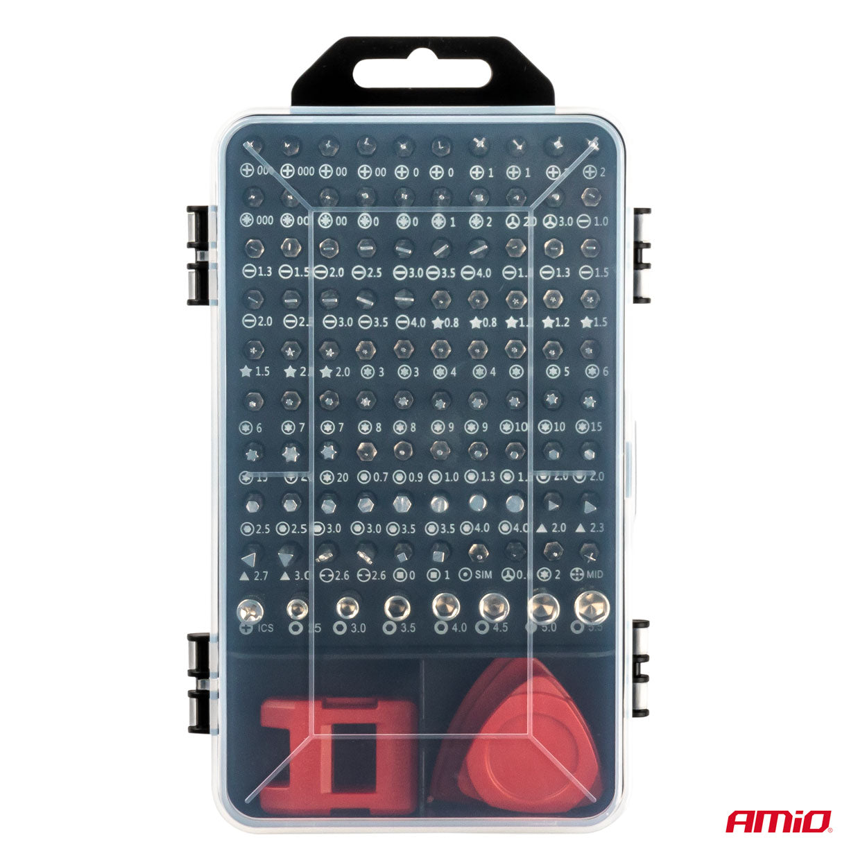 Precisieschroevendraaierset met pincet en openingstools