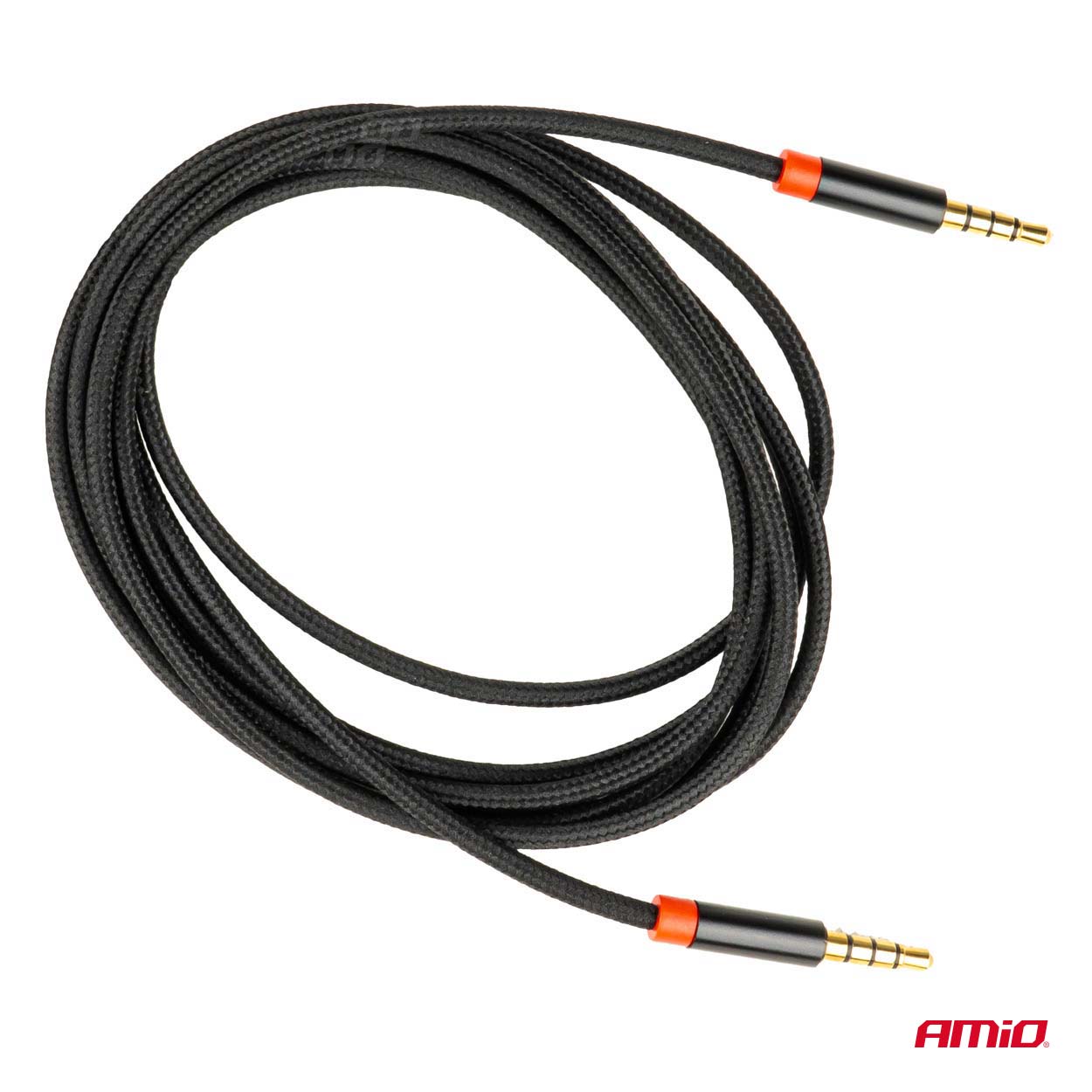 AUX-kabel met twee mini-jack-stekkers