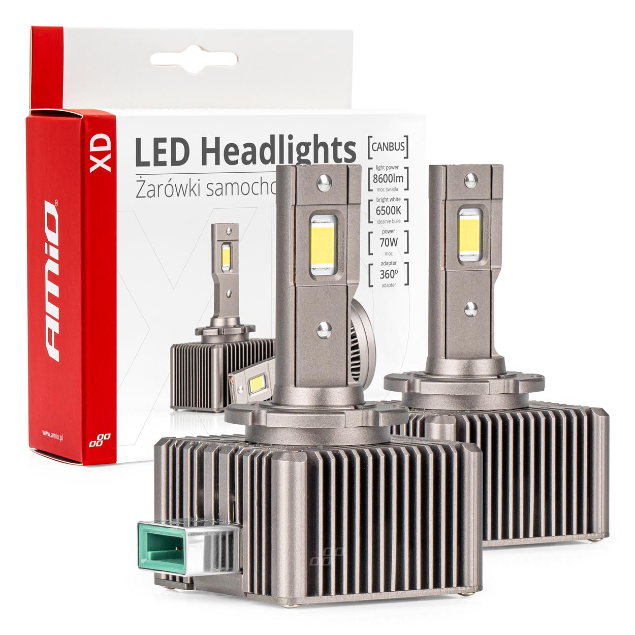 LED-forlygtepærer D3S 6500K
