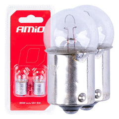 R5W-halogeenlamp met BA15s-fitting, 12 V en 5 W