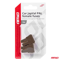 To JAPVAL PAL-hunsikringer på 70 A