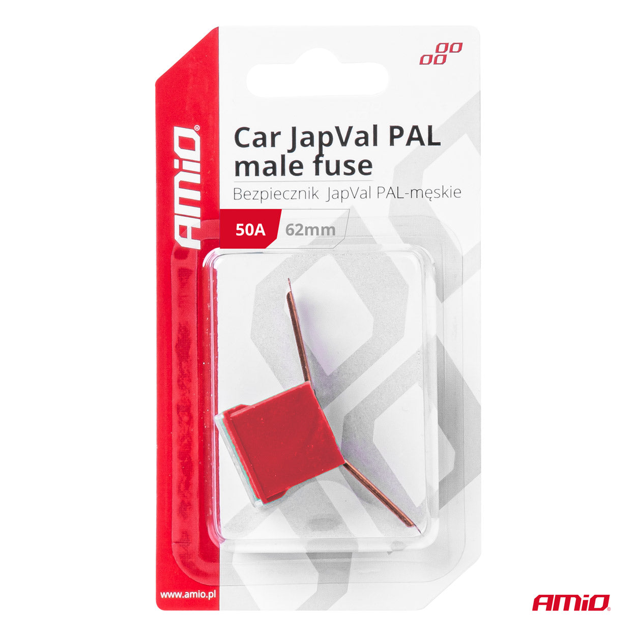 JAPVAL PAL-sikring i blisterpakning
