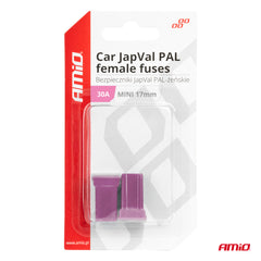 JAPVAL PAL female minisikring 30A set fra siden