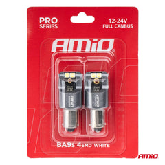 BA9S T4W LED-pærer til 12V og 24V