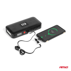 Jump starter med LCD-display