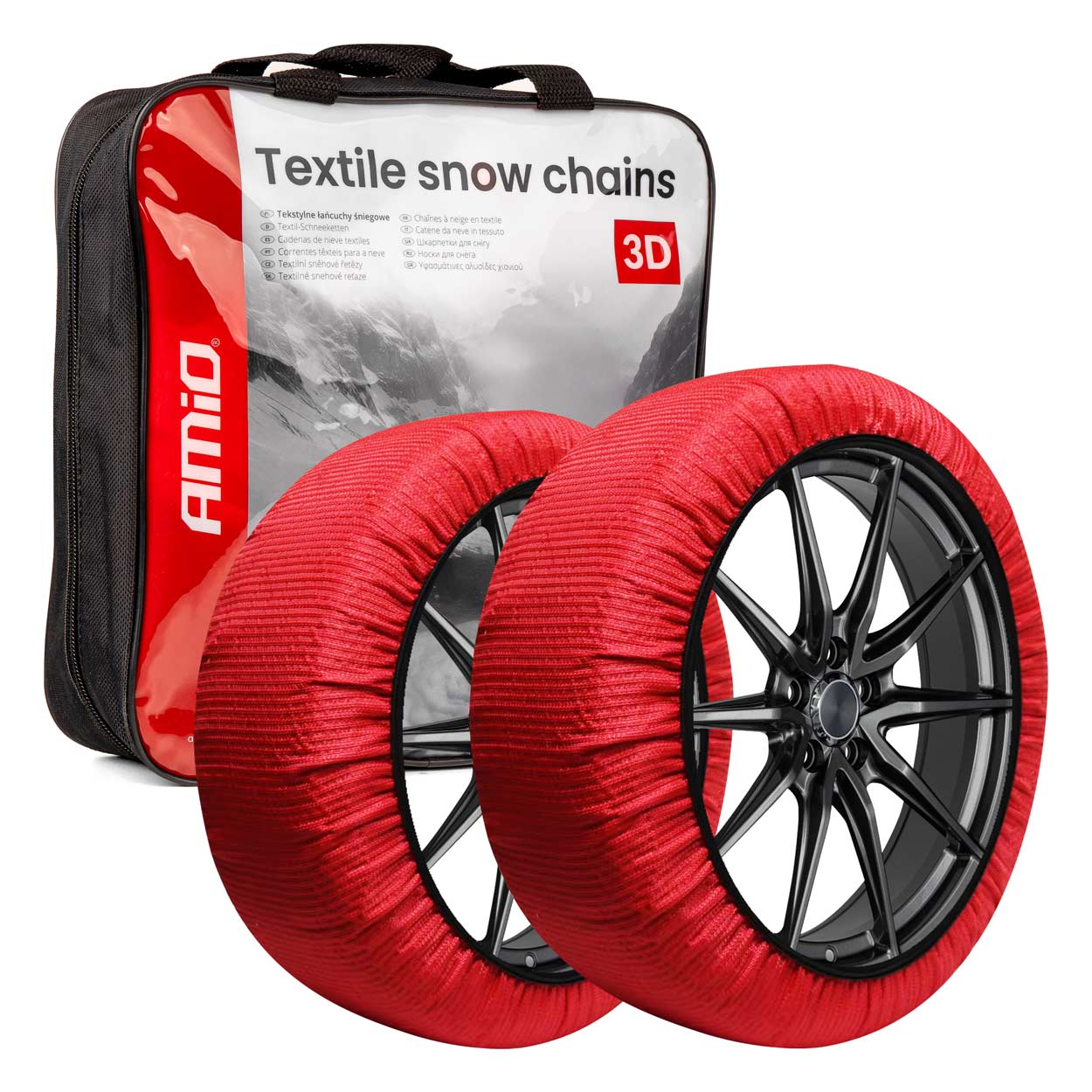 Textiele sneeuwkettingen 3D XS