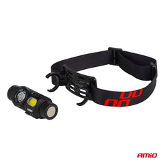 LED-pandelampe med sideknap