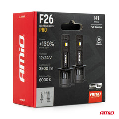 H1 LED-pærer F26 PRO til 12/24 V