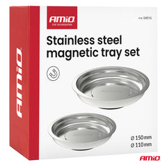 Magnetische schaalset voor het organiseren van kleine onderdelen