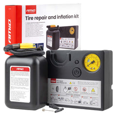 Bandenreparatieset met 12V-compressor