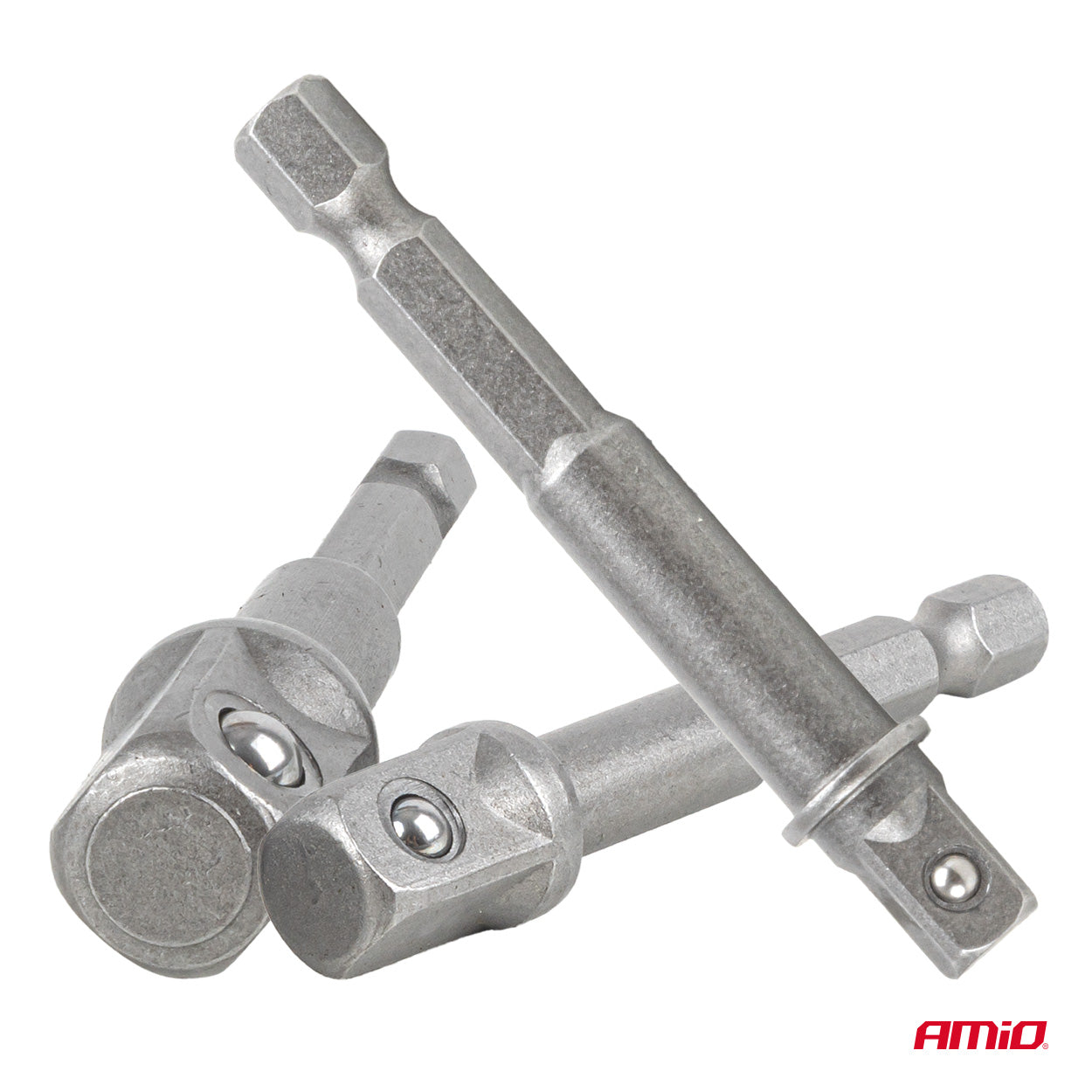 Set met doppenset adapters van gehard staal