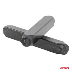 36 alfanumerieke stempels met 1/4 inch schacht